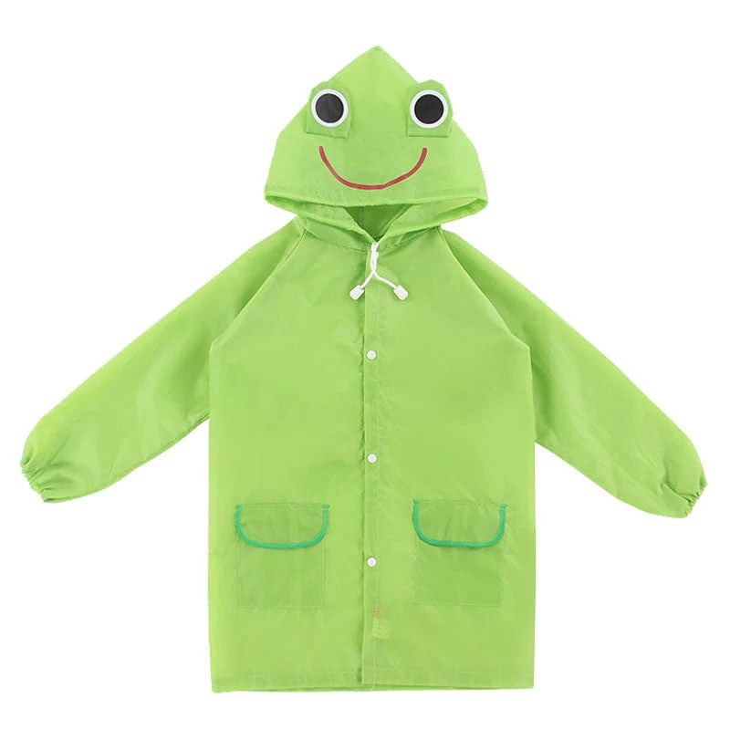 Outdoor Cute Waterproof Kids Rain Coat For Children Raincoat Rainwear/Rainsuit,Kids Animal Style Raincoat L1 - Image 6