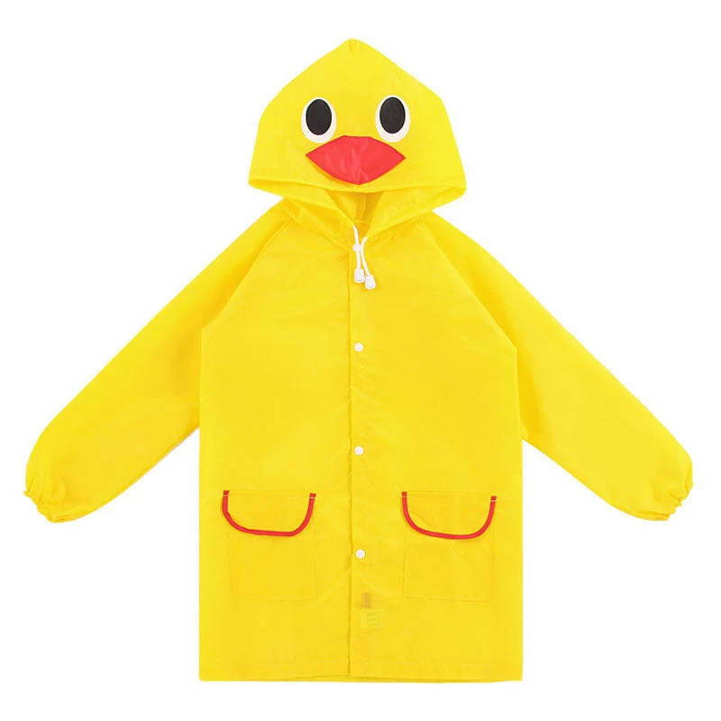 Outdoor Cute Waterproof Kids Rain Coat For Children Raincoat Rainwear/Rainsuit,Kids Animal Style Raincoat L1 - Image 4