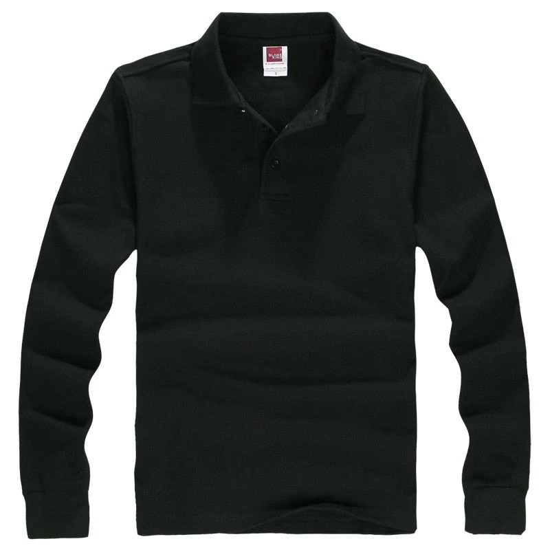 Men Polo Hombre Shirt Mens Fashion Collar Shirts Long Sleeve Casual Camisetas Masculinas Plus Size S-XXXL Polos Sweatshirt - Image 14