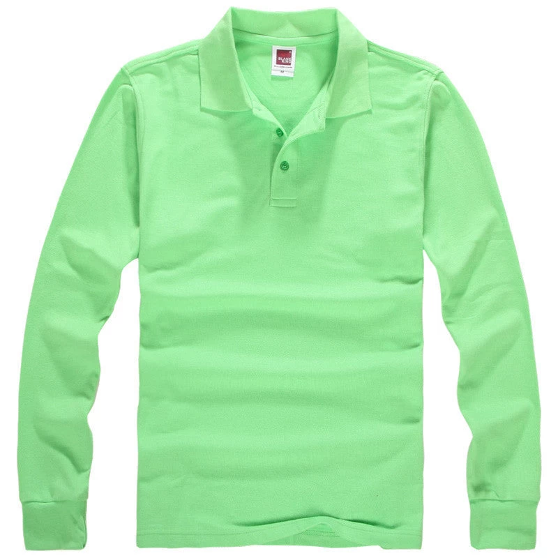 Men Polo Hombre Shirt Mens Fashion Collar Shirts Long Sleeve Casual Camisetas Masculinas Plus Size S-XXXL Polos Sweatshirt - Image 13