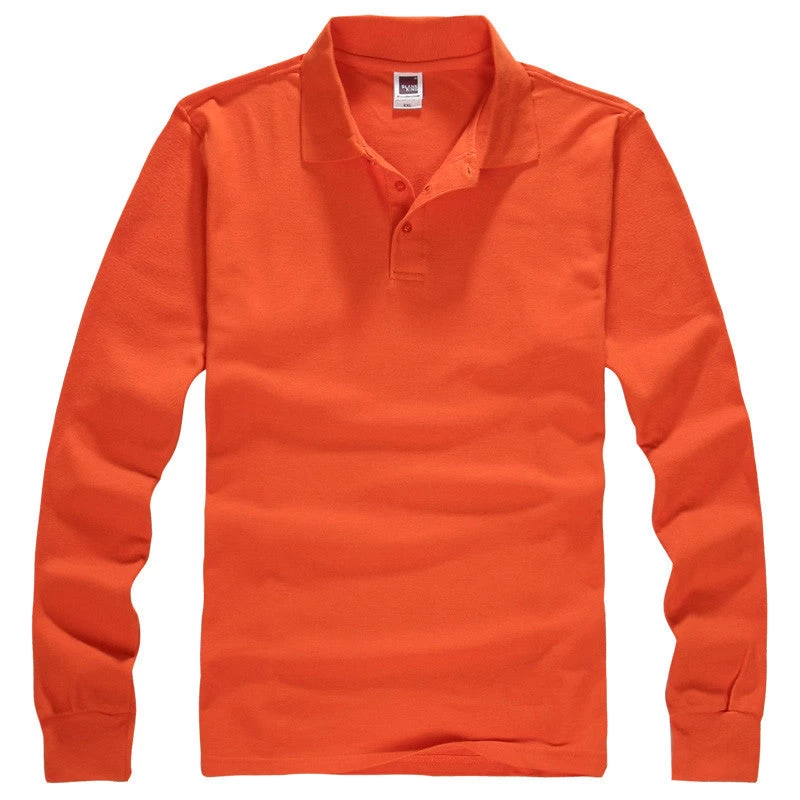 Men Polo Hombre Shirt Mens Fashion Collar Shirts Long Sleeve Casual Camisetas Masculinas Plus Size S-XXXL Polos Sweatshirt - Image 6