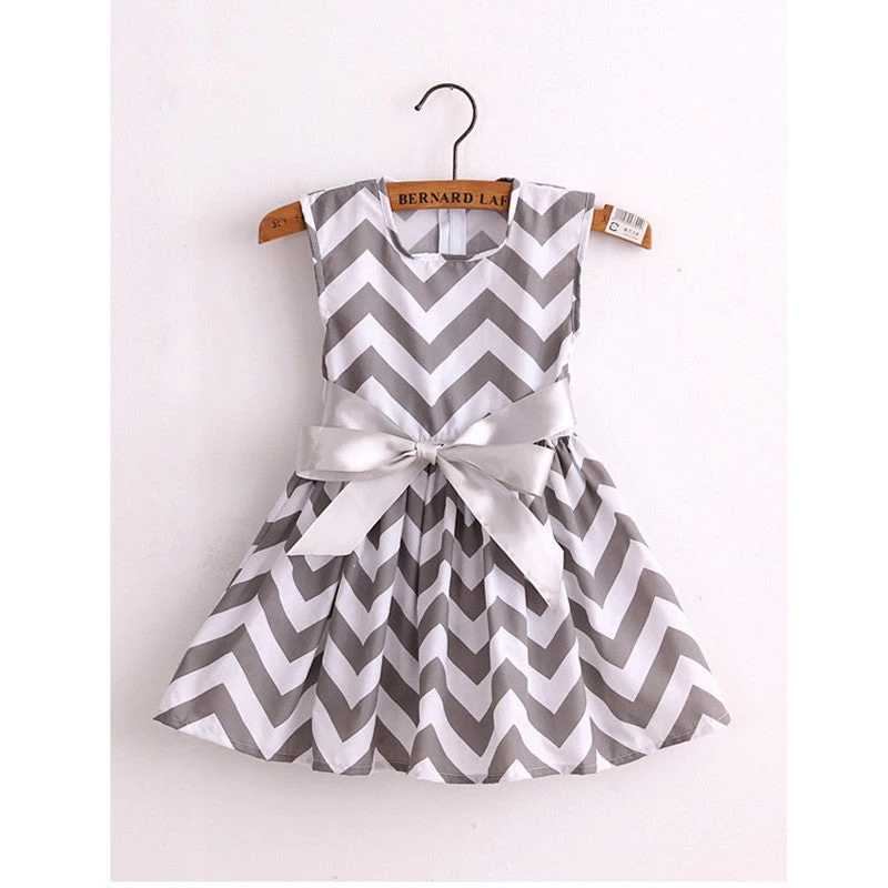 Cotton Print Girl Dress Baby Girls Princess Dresses Kids Dress Children Clothes - Image 3