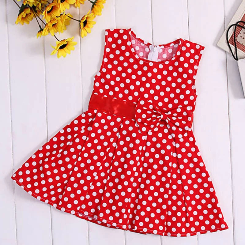 Cotton Print Girl Dress Baby Girls Princess Dresses Kids Dress Children Clothes - Image 4