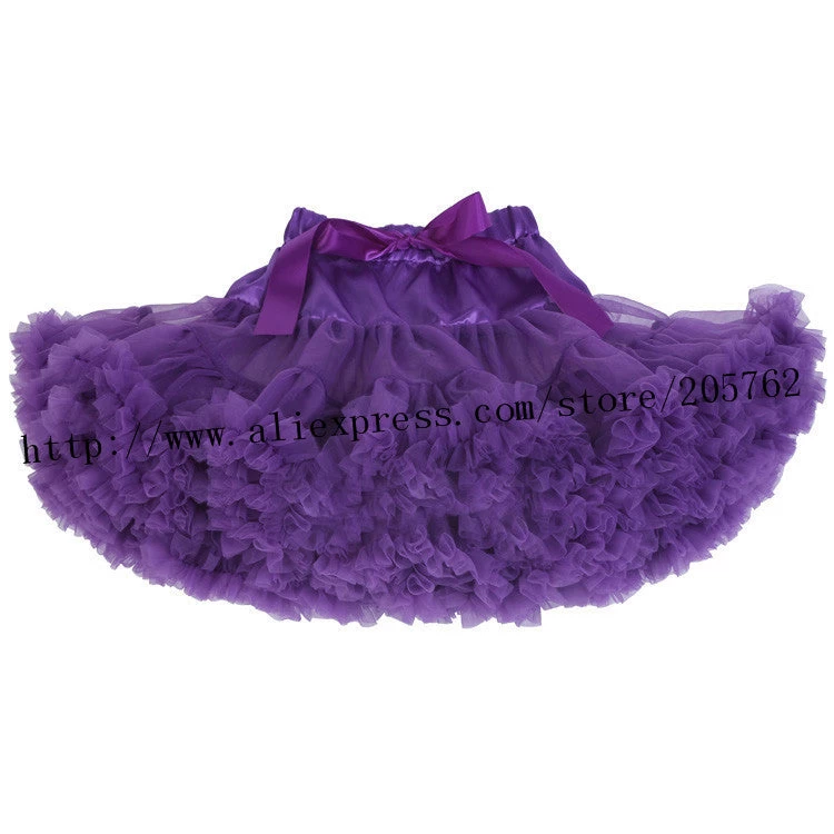 21 Colors Baby Girls Tutu Fluffy Chiffon Pettiskirts Baby Girls Princess Dance Party Tulle Tutu Skirt Petticoat 12M-8T - Image 7