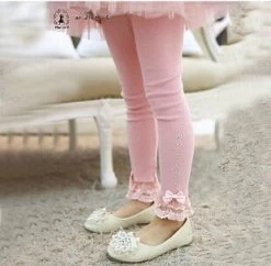 Spring Flower Girl Pants Baby Girl Leggings Kids Cotton Fashion Legging Children Autumn Pant Girls' Leggings