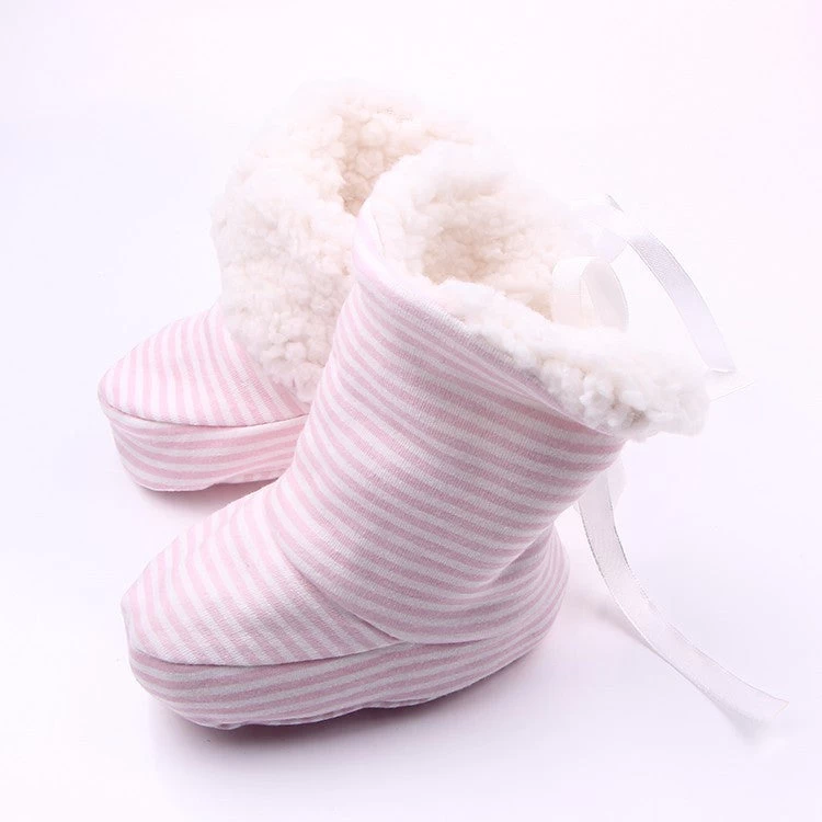 Fashion Winter Baby Boys Girls Cotton Shoes Plush Warm Shoes First Walkers Boots For 0-12 Months - Image 9