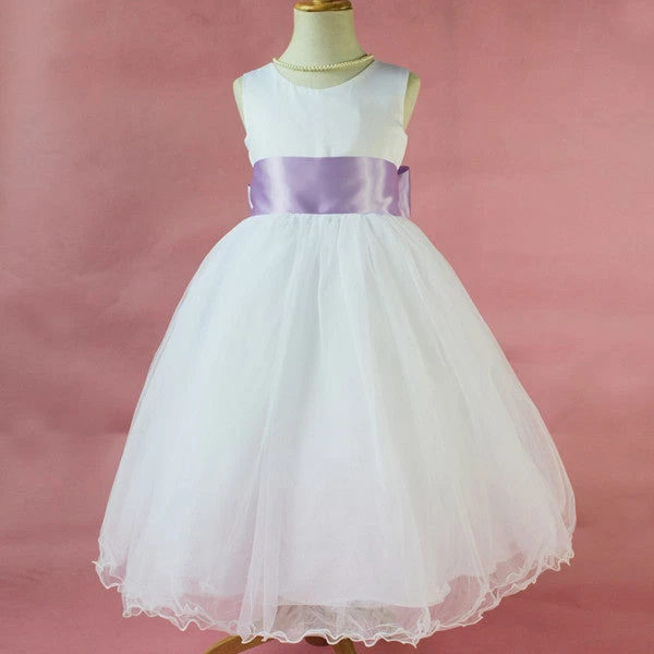 Flower Girl Petals Dress Children Bridesmaid Toddler Elegant Dress Pageant Wedding Bridal Dress - Image 7