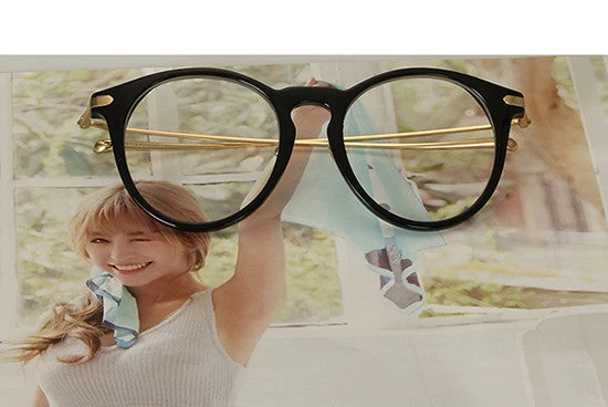 RFOLVE Ly Round Women Sun Glasses Fashion Design Imitation Wood Frame Sun Glasses Oculos De Sol Masculino UV400 - Image 10