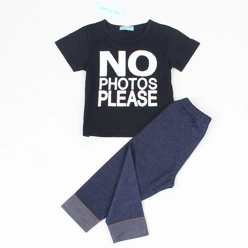 Summer 2pcs Born Infant Baby Boys Kid Clothes T-shirt Tops + Pants Outfits Sets 0-24 Children's Clothing Set - Image 6