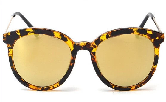 Men Luxury Sunglasses Round Couple Pink Sunglasses Women Driving Sun Glasses Female Lunette Femme Sunglases Rose Gold - Image 7