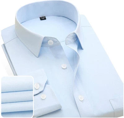 Mens Casual Shirts Fashion Long Sleeve Printed Male Plus Size Formal Business Polka Dot Floral Men Dress Shirt - Image 15