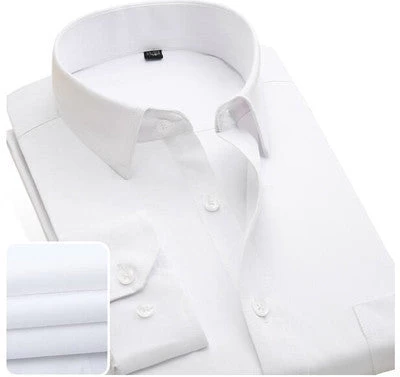 Mens Casual Shirts Fashion Long Sleeve Printed Male Plus Size Formal Business Polka Dot Floral Men Dress Shirt - Image 5