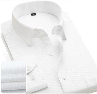 Mens Casual Shirts Fashion Long Sleeve Printed Male Plus Size Formal Business Polka Dot Floral Men Dress Shirt - Image 2