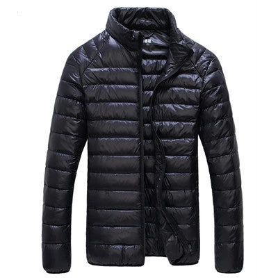 Winter Duck Down Jacket Ultra Light Men 90% Coat Waterproof Down Parkas Fashion Mens Outerwear Coat 5011 - Image 9