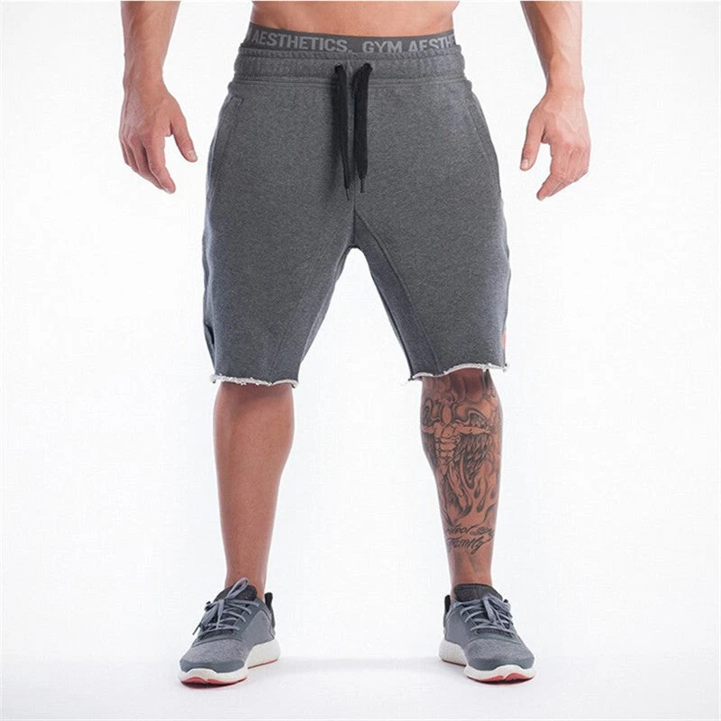 Men Long Pants Cotton Men's Workout Fitness Pants Casual Sweatpants Jogger Pants Skinny Trousers - Image 3