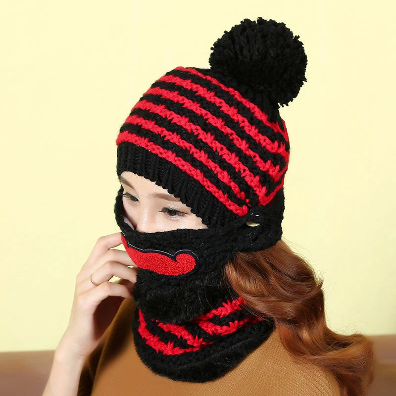 Men Warm Hats Beanie Hat Winter Knitting Wool Hat For Unisex Caps Lady Beanie Knitted Caps Women's Hats Outdoor Sport Warm - Image 18