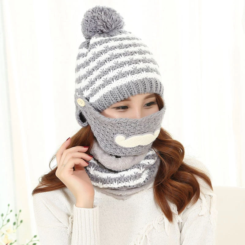 Men Warm Hats Beanie Hat Winter Knitting Wool Hat For Unisex Caps Lady Beanie Knitted Caps Women's Hats Outdoor Sport Warm - Image 11