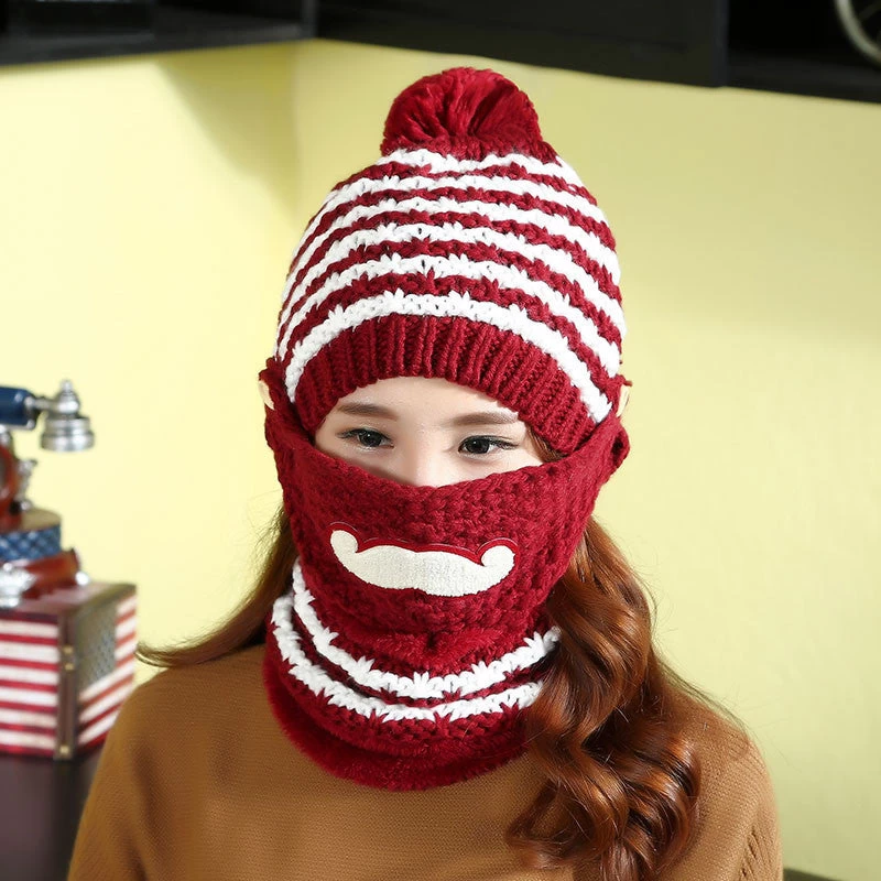 Men Warm Hats Beanie Hat Winter Knitting Wool Hat For Unisex Caps Lady Beanie Knitted Caps Women's Hats Outdoor Sport Warm - Image 8