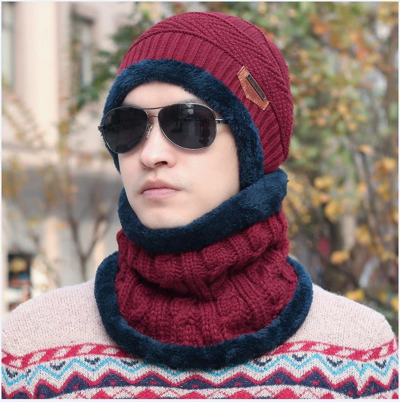 Men Warm Hats Beanie Hat Winter Knitting Wool Hat For Unisex Caps Lady Beanie Knitted Caps Women's Hats Outdoor Sport Warm - Image 13