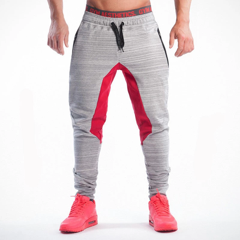 Men Pants SportsRunning Sweatpants SoccerPrinting Casual Trouser Jogger Bodybuilding Fitness Sweat Pants - Image 2