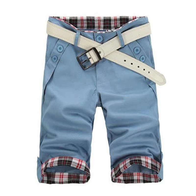 Men Shorts Men's Fashion Summer Wear Shorts Male Casual Solid Comfortable Shorts 10 Colors MKX079 - Image 4
