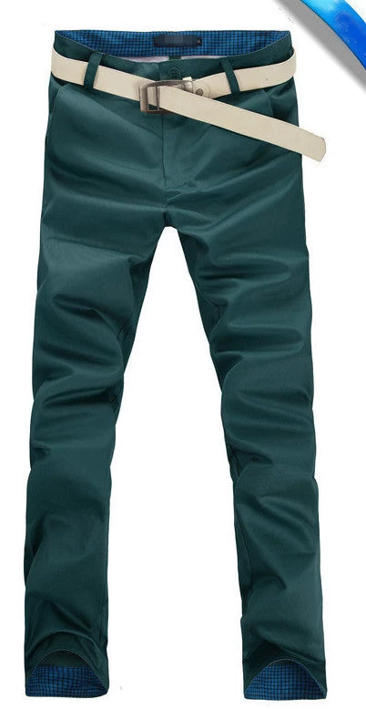 Men Pants Fashion Casual Pants Men High Cotton Mens Pants 12 Colors Size 28~36 - Image 6