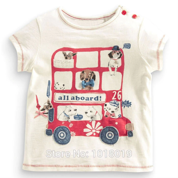 Baby Girls T-Shirts Clothing Children Toddler Kids Clothes Short Tees T Shirts Girls Summer - Image 5