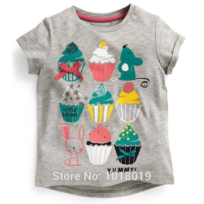Baby Girls T-Shirts Clothing Children Toddler Kids Clothes Short Tees T Shirts Girls Summer - Image 6