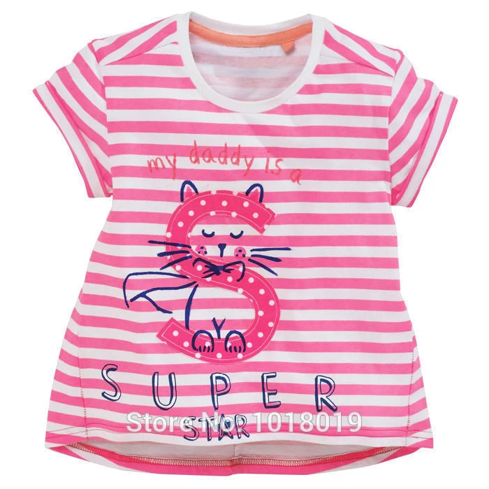 Baby Girls T-Shirts Clothing Children Toddler Kids Clothes Short Tees T Shirts Girls Summer - Image 7