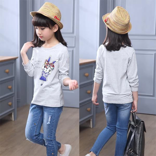 Childrens Designer Cartoon Girls Clothes Wear Teens Tops For Girls Kids' Things Children's T-shirts - Image 10