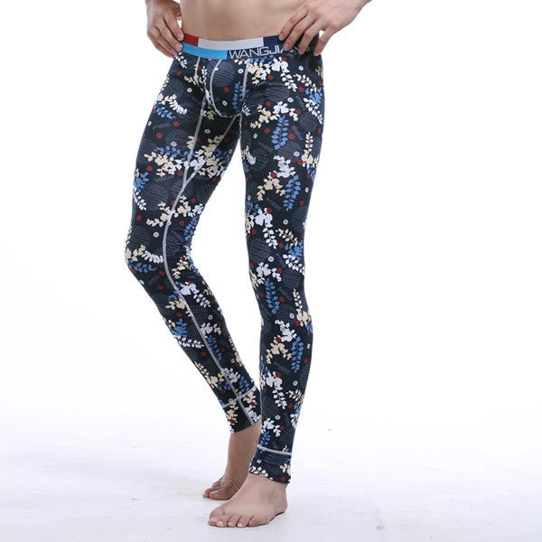 Print Winter Autumn Pajamas Sexy Cotton Mens Sleep Bottoms Fashion Sleeping Pants Men Sleep Wear - Image 6