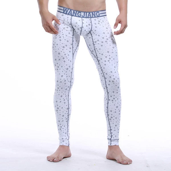 Print Winter Autumn Pajamas Sexy Cotton Mens Sleep Bottoms Fashion Sleeping Pants Men Sleep Wear - Image 3