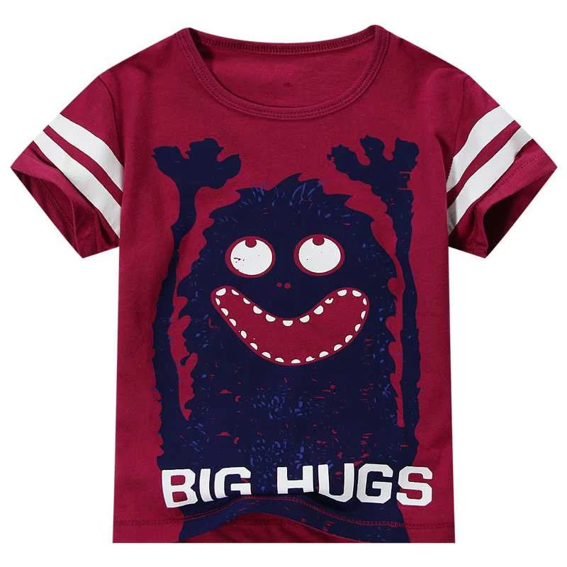 1-6Y Baby Boy T-shirt Boys Shirts Children Tees Short Sleeve Shirts Summer Kids Tops Cartoon Plane Trucks Clothing Cotton Stripe - Image 10