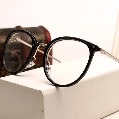 Vintage Decoration Optical Eyeglasses Frame Myopia Round Metal Men Women Unisex Spectacles Eye Glasses Eyewear - Image 6