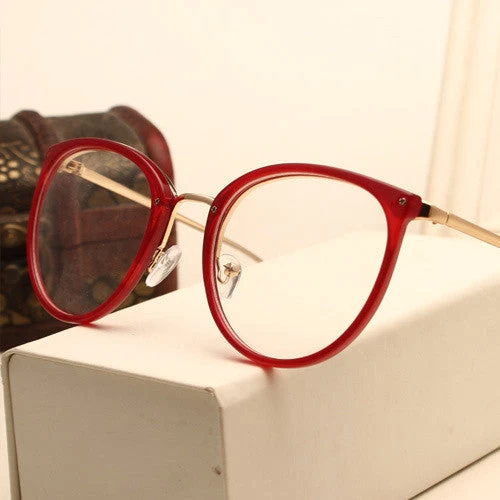 Vintage Decoration Optical Eyeglasses Frame Myopia Round Metal Men Women Unisex Spectacles Eye Glasses Eyewear - Image 5