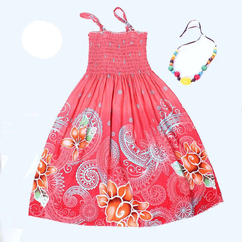 Summer Kids Clothing Girls Children Beach Dresses For Girls Fashion Bohemian Style Girls Dresses - Image 13