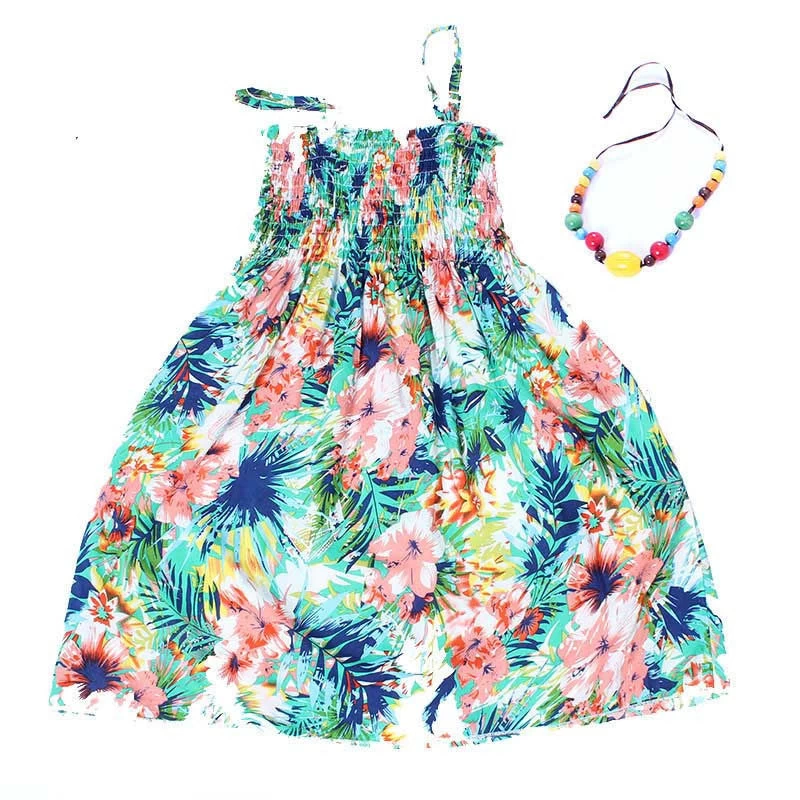Summer Kids Clothing Girls Children Beach Dresses For Girls Fashion Bohemian Style Girls Dresses - Image 12