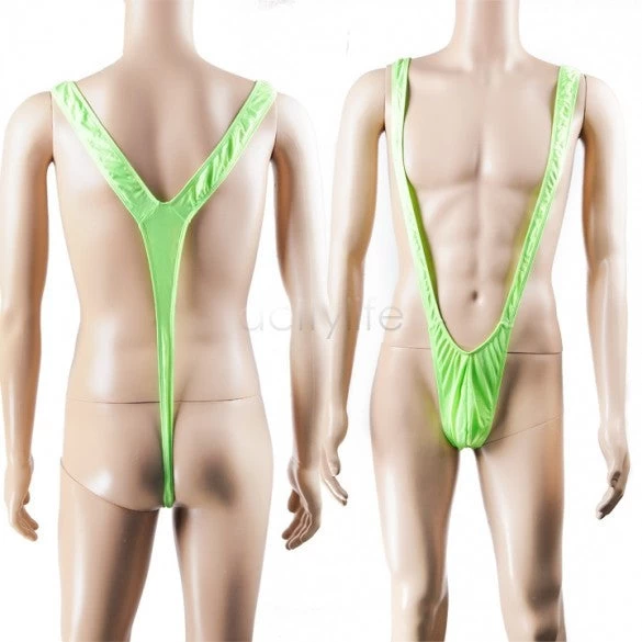 Popular Best Men Sexy Borat Mankini Costume Swimsuit Swimwear Thong 22 - Image 2