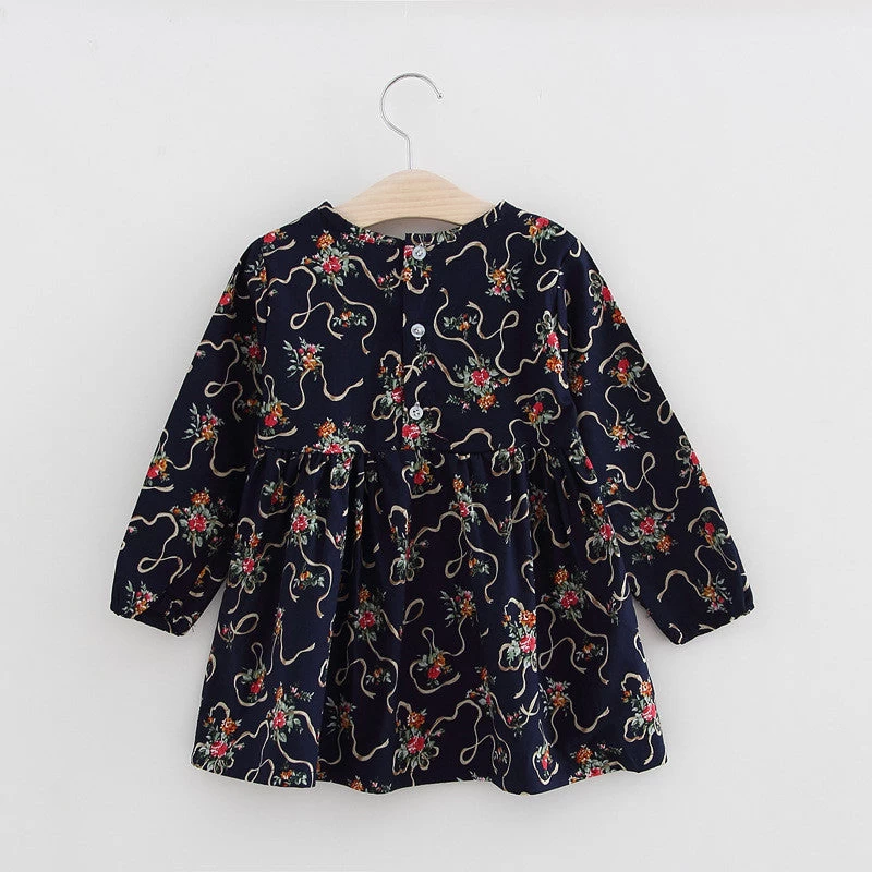 Autumn Long Sleeve Girl Dress Spring Casual Style Baby Girl Dresses Girls Clothes Summer Dress For Kids Clothes 8 Colors - Image 4