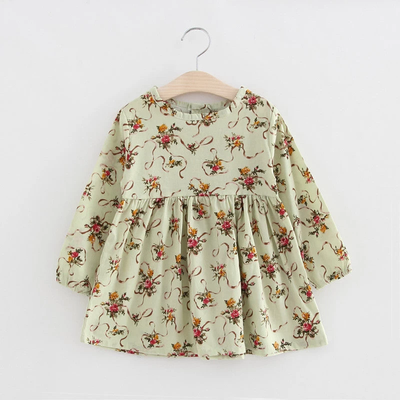 Autumn Long Sleeve Girl Dress Spring Casual Style Baby Girl Dresses Girls Clothes Summer Dress For Kids Clothes 8 Colors - Image 7