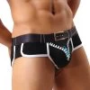 Cotton Mens Underwear Boxers Solid Underwear Men Boxer Ice Breathable Transparent Underwear Men Pouch Zipper Print SML