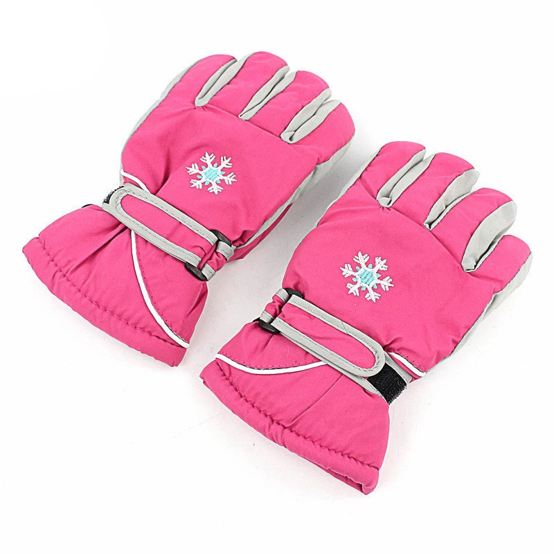 Kids Children Windproof Waterproof Snow Ski Gloves Outdoor Sport Warm Gloves MG-05
