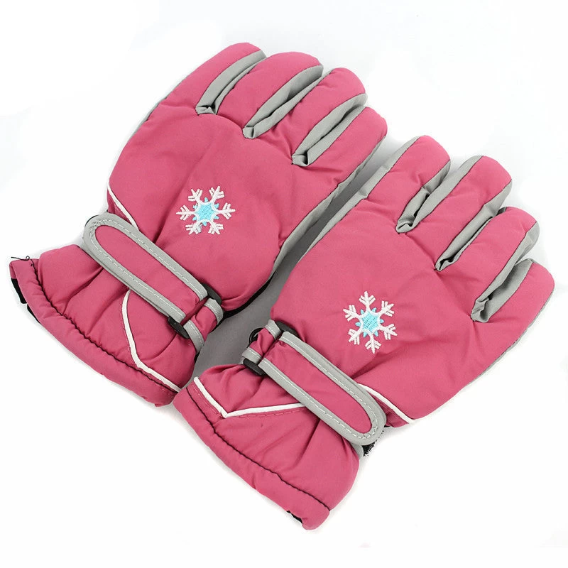 Kids Children Windproof Waterproof Snow Ski Gloves Outdoor Sport Warm Gloves MG-05 - Image 2