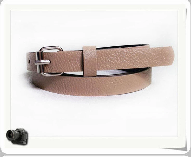 Multi-Color Women Belts Metal Buckle Wild Casual Thin Belts Female Cinto Femme Female Strap Belly Chain Nice Gift For Women - Image 11