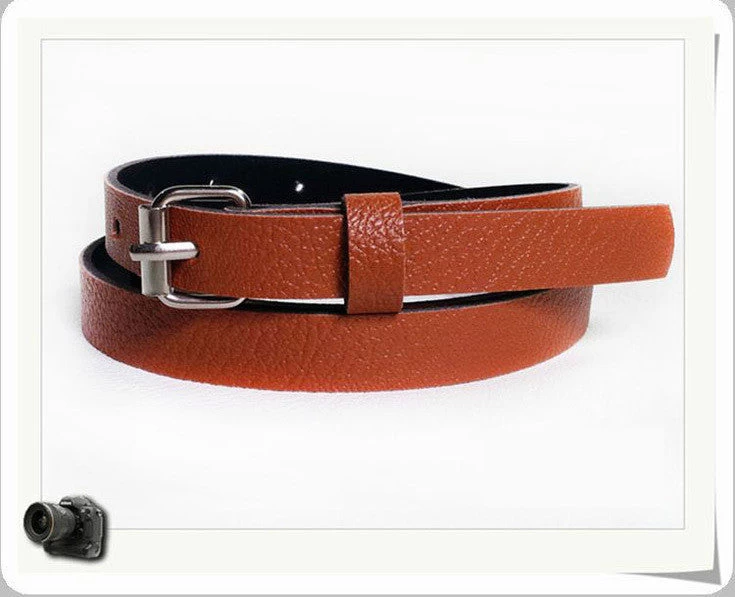 Multi-Color Women Belts Metal Buckle Wild Casual Thin Belts Female Cinto Femme Female Strap Belly Chain Nice Gift For Women - Image 9