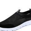 Fashion Women Men Shoes Black Slip On Walking Men Women Casual Shoes
