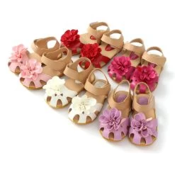 Summer Children Shoes Girls Sandals Princess Beautiful Flower Sandals Baby Shoes Sneakers Sapato Infantil Menina