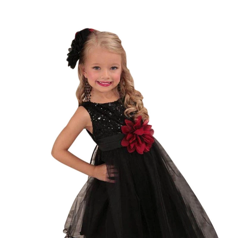 Summer Girls Fashion Cute Sleeveless Dress Girls Tutu Princess Party Ball Gown Kids Dress Y88 - Image 9