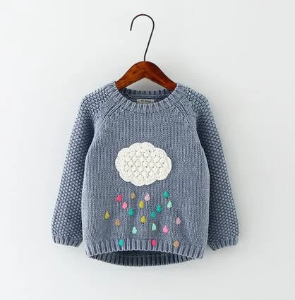 Winter Children Cartoon Baby Sweater Compliance In Children's Sweaters Warm Girl Long Sleeve Shirts - Image 4