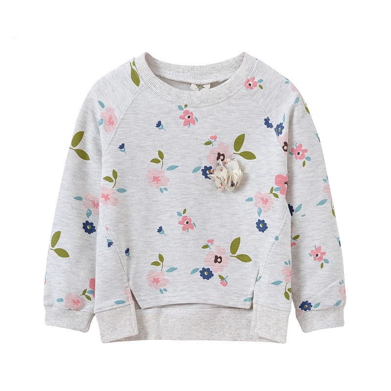 Baby Girl Sweater Children Jacket Blouse For Girls Sweatershirt Autumn Spring Flower Children Jacket 1045 60 - Image 2